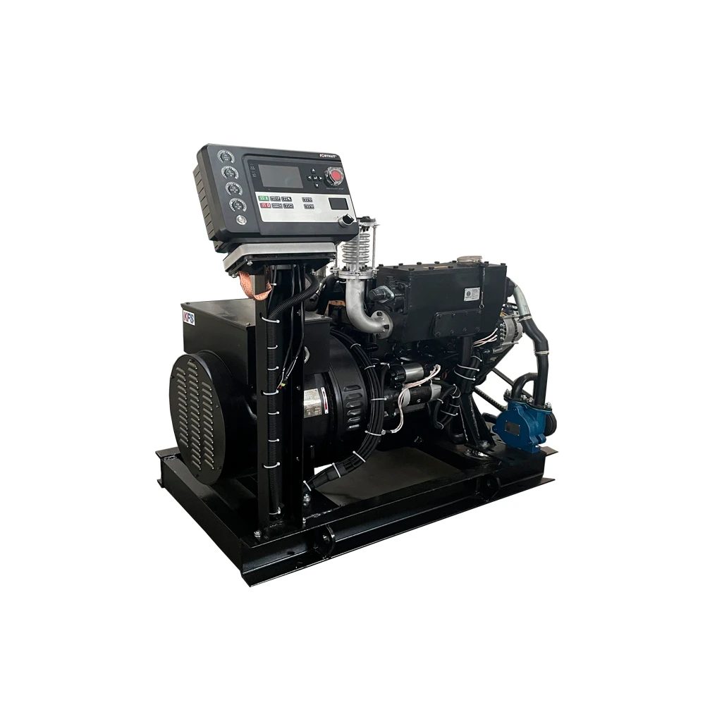 leader power 50HZ 60HZ silent 20KW marine diesel generator 25KVA marine generator for boat