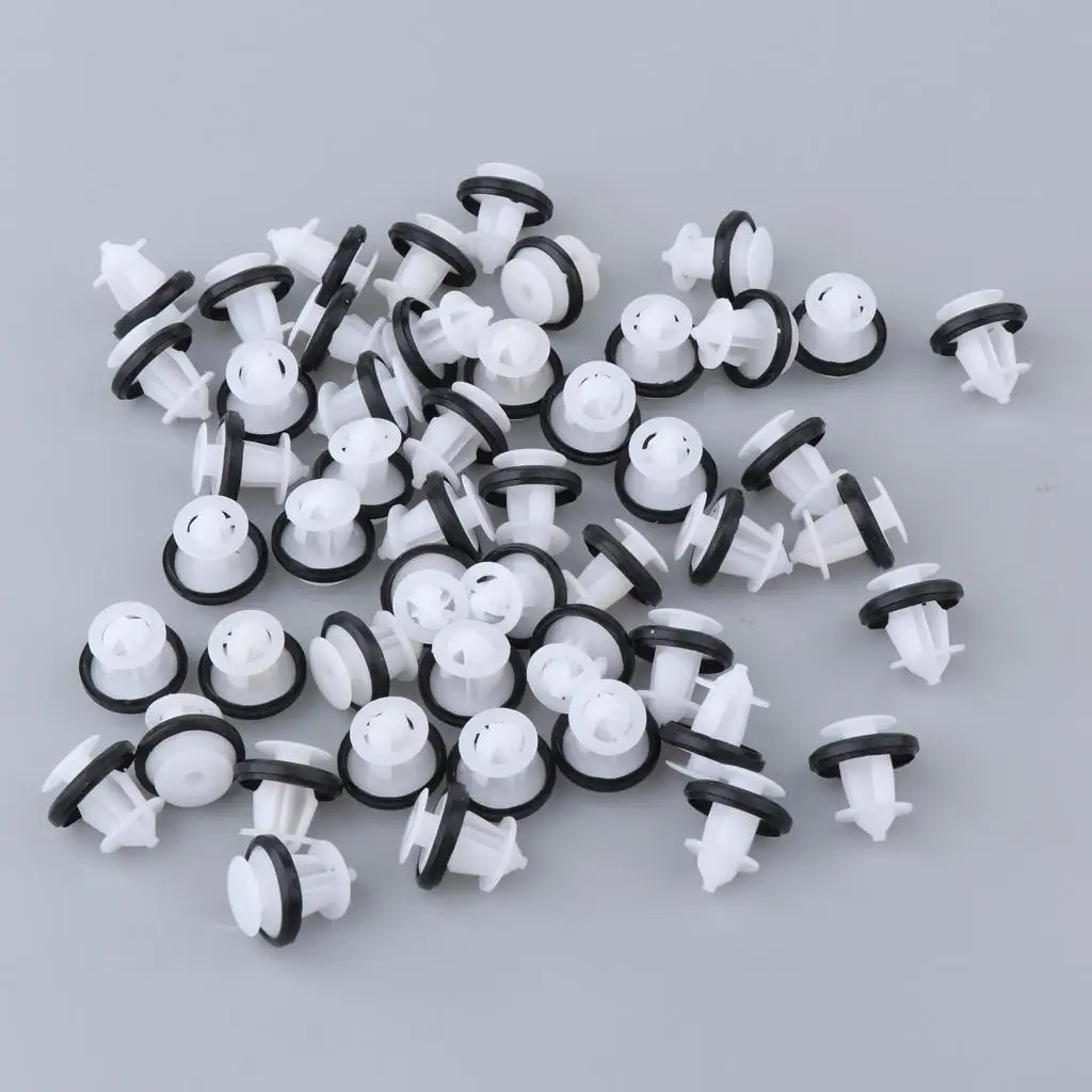 Door Panel Push Pin Retainer Nylon Rivet Clip Kit Car Protective Tape Car Styling Trim Parts for Garage