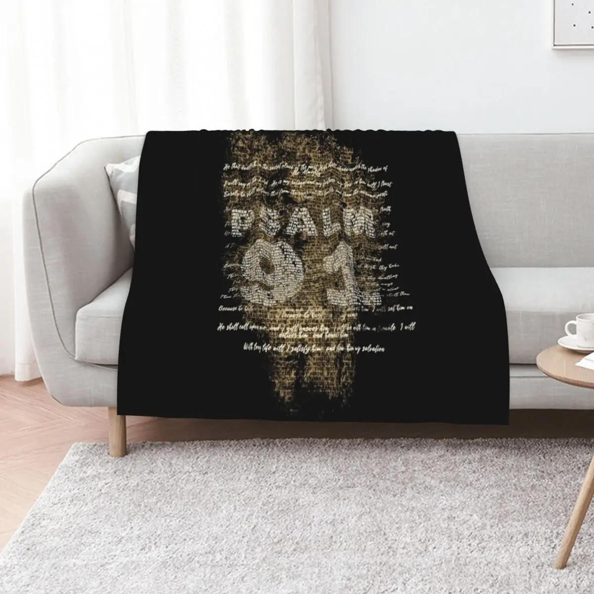 

Psalm 91 Throw Blanket christmas gifts Softest Sofa Throw Warm Blankets