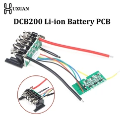 DCB200 Li-Ion Battery PCB Charging Protection Circuit Board For Dewalt 18V 20V DCB201 DCB203 DCB204