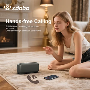 Xdobo X8 II Speaker Kompatibel Bluetooth Portabel 60W Kotak Suara Bass 6600mAh Nirkabel Boombox TWS Tahan Air 10 baterai xdobo x8 penjualan terbaik - №