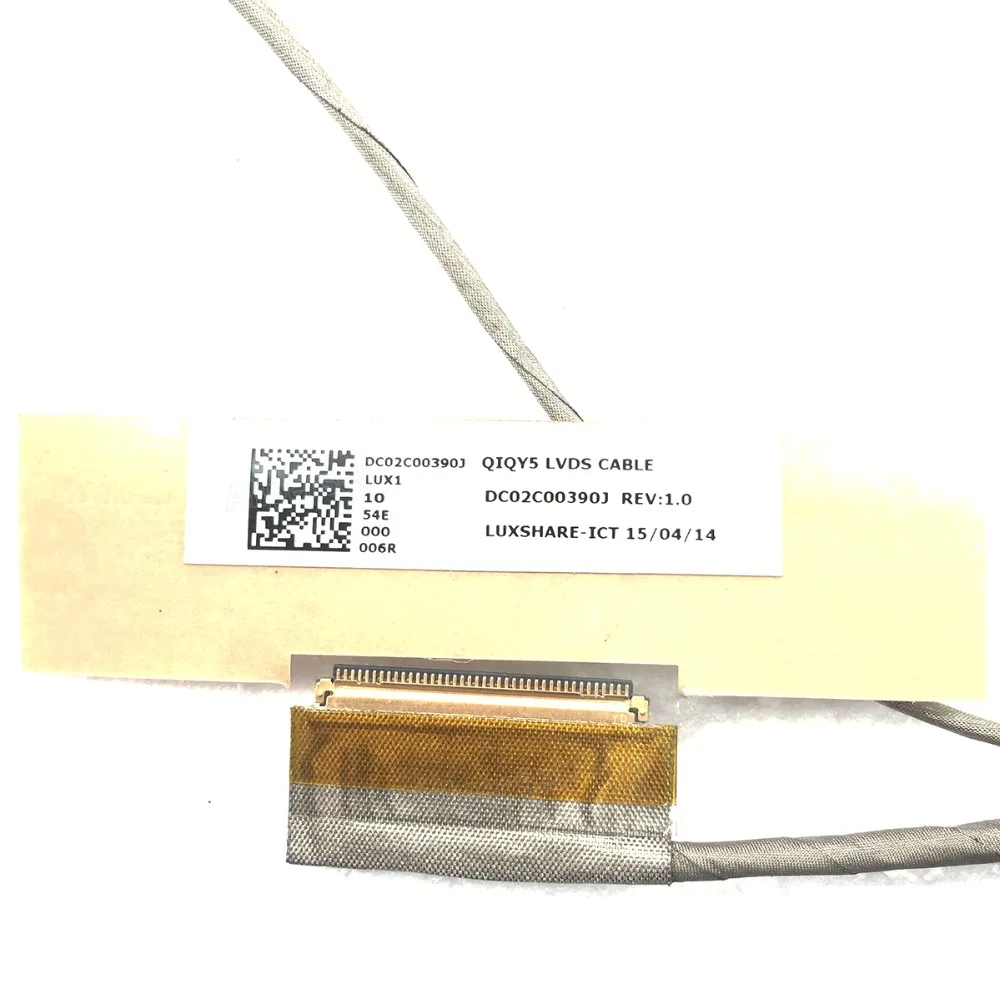 LCD Cable for Lenovo Y400 Y410P Y430P laptop Screen Cable DC02C00390J QIQY5