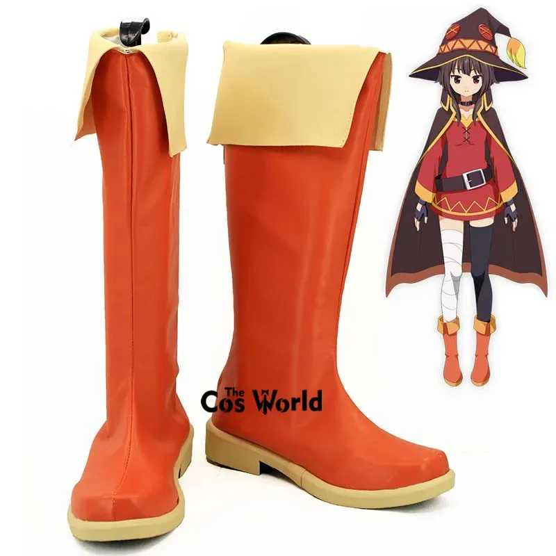 

Kono Subarashii Sekai ni Shukufuku wo Megumin Аниме Обувь для косплея на заказ Сапоги