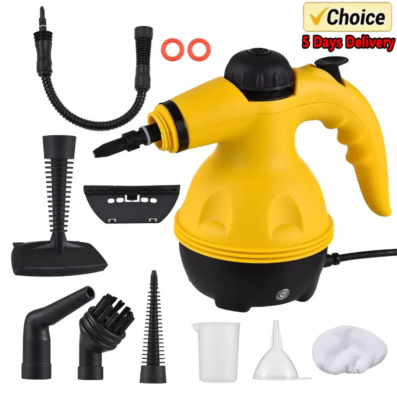 Hand-held High Temperature Steam Cleaner for Kitchen Range Hood Cleaning Home Bathroom, Car Cleaning Tools