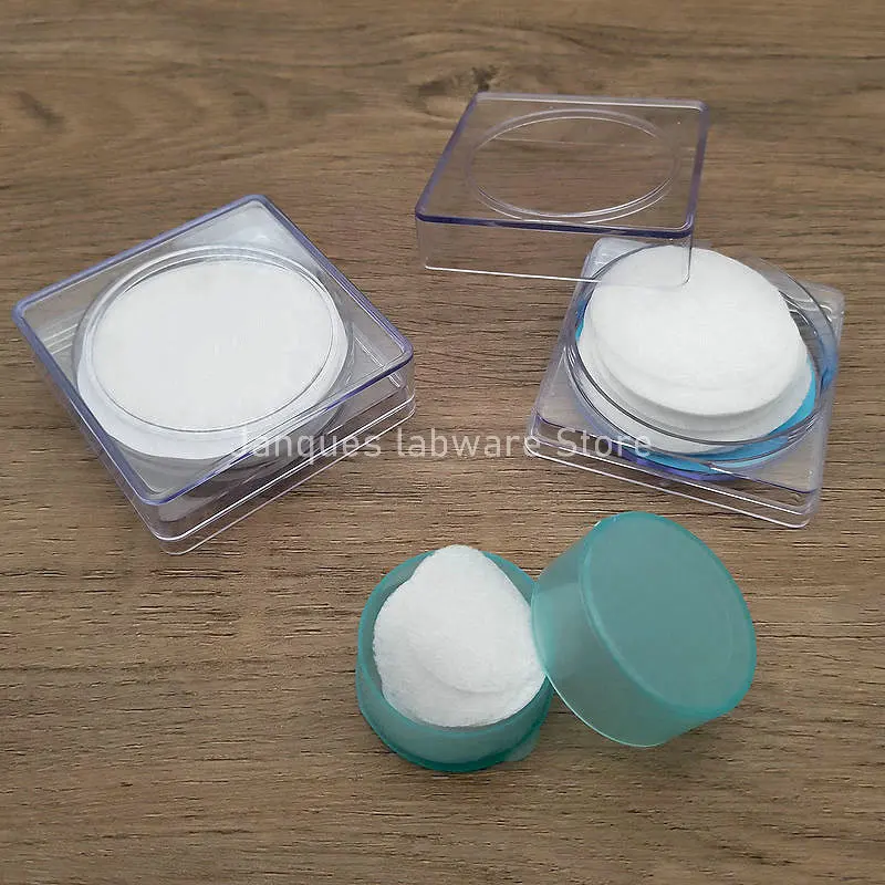 Imagem -05 - Membrana do Filtro de Ptfe para o Laboratório 1pc 25 mm 40 mm 47 mm Suporte do Cloro do Hidrogênio Braçadeira ou 50 Pcs 25 mm 40 mm 47 mm 0.3um