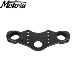 For BMW R75 R80 R90 R100 1985+ Motorcycle Front Top Fork Upper Triple Tree Clamp Handlebar Holder Bracket Aluminum