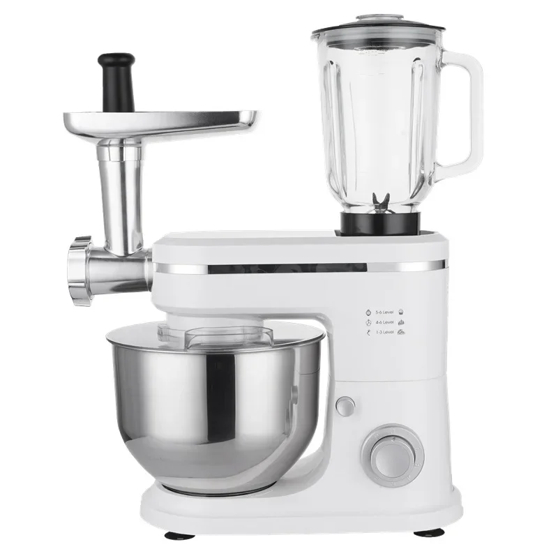 Multifunctional Chef Machine Small Household Kneading Machine Mixer Grinding Meat3-in-1خلاط كهربائي محمل food processor blender