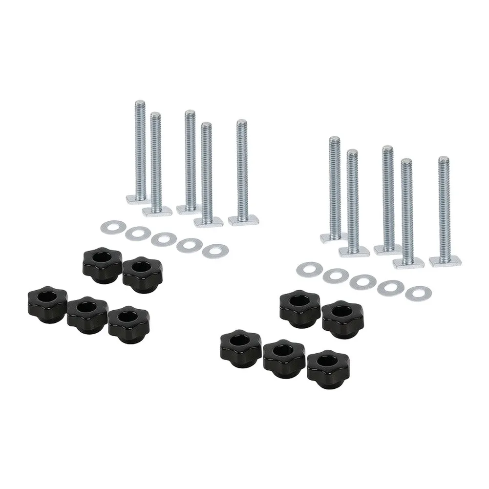 Woodworking Clamp Bolt T Slot Slider Bolt Tool Free Adjustment Seamless Track Insertion For Miter Track Systems