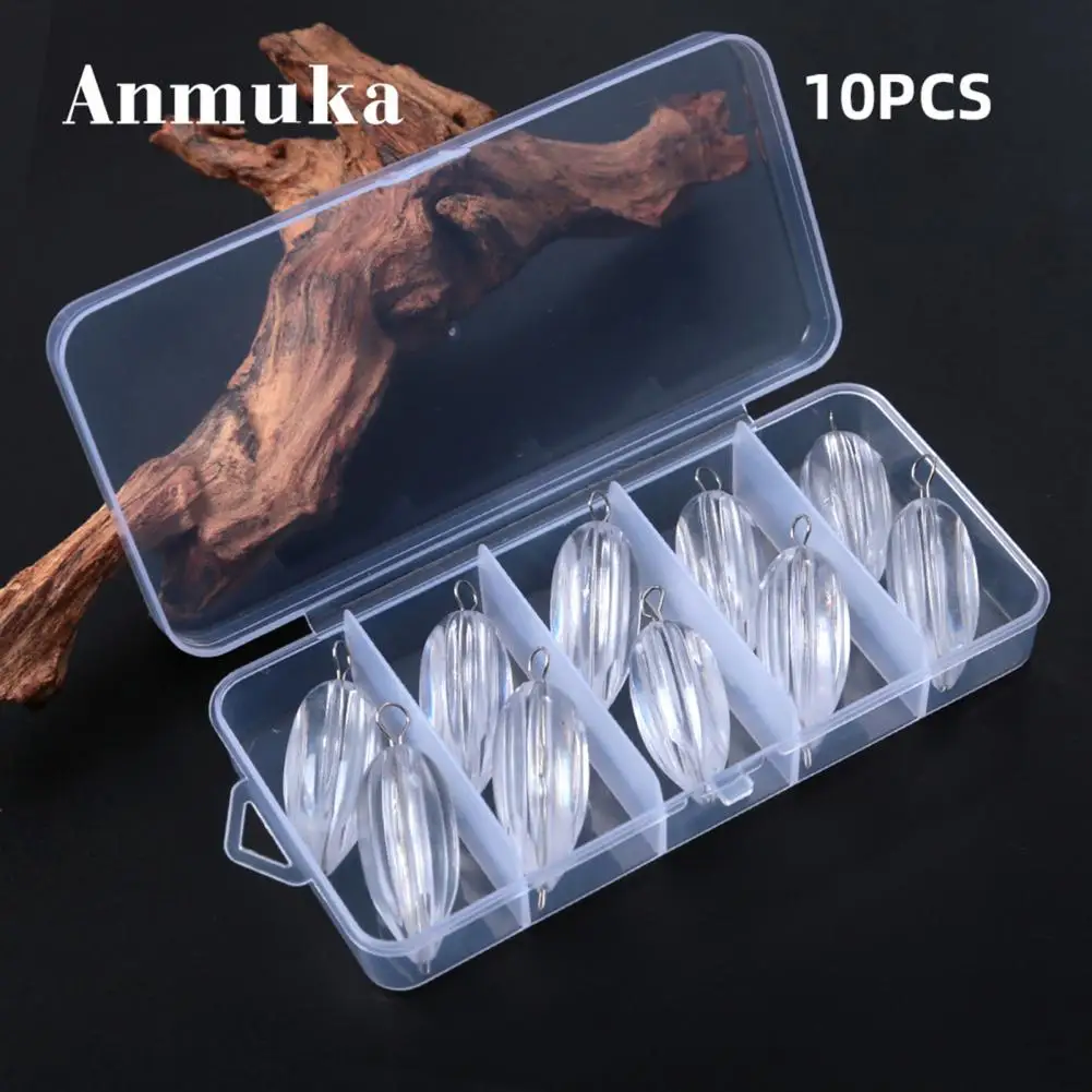 

Sinking Casting Booster Fishing Casting Weight Set for Improving Skills Practice 10pcs/box Floating Sinking Boosters for Casting