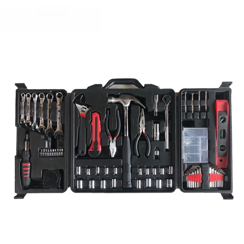 

Auto repair household multi-functional hardware toolbox 160 pieces combination tool set