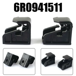 2Pcs Large headlight bracket clip Lamp fixing base clip Left & Right #6R0941511 For VW Polo 6R