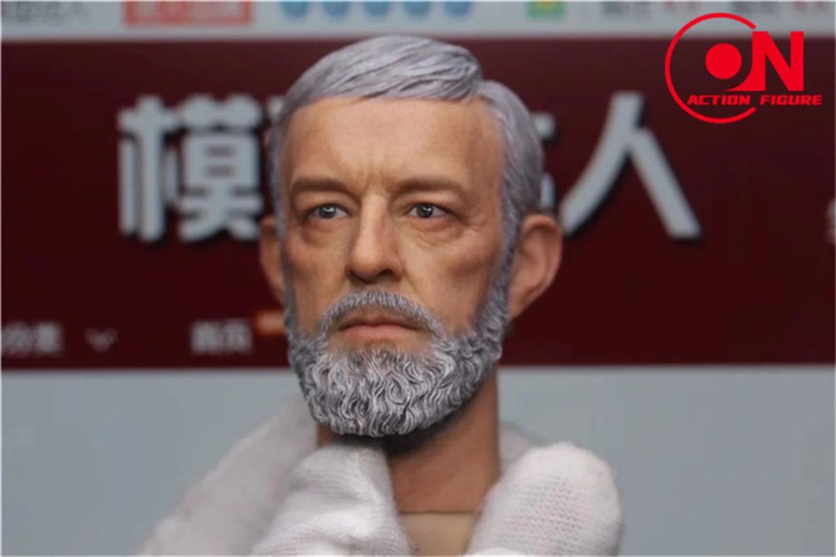 1/6 مقياس أليك رئيس نحت البلاستيكية رئيس نحت نموذج صالح 12 "ذكر الجندي عمل الشكل دمى الجسم #5