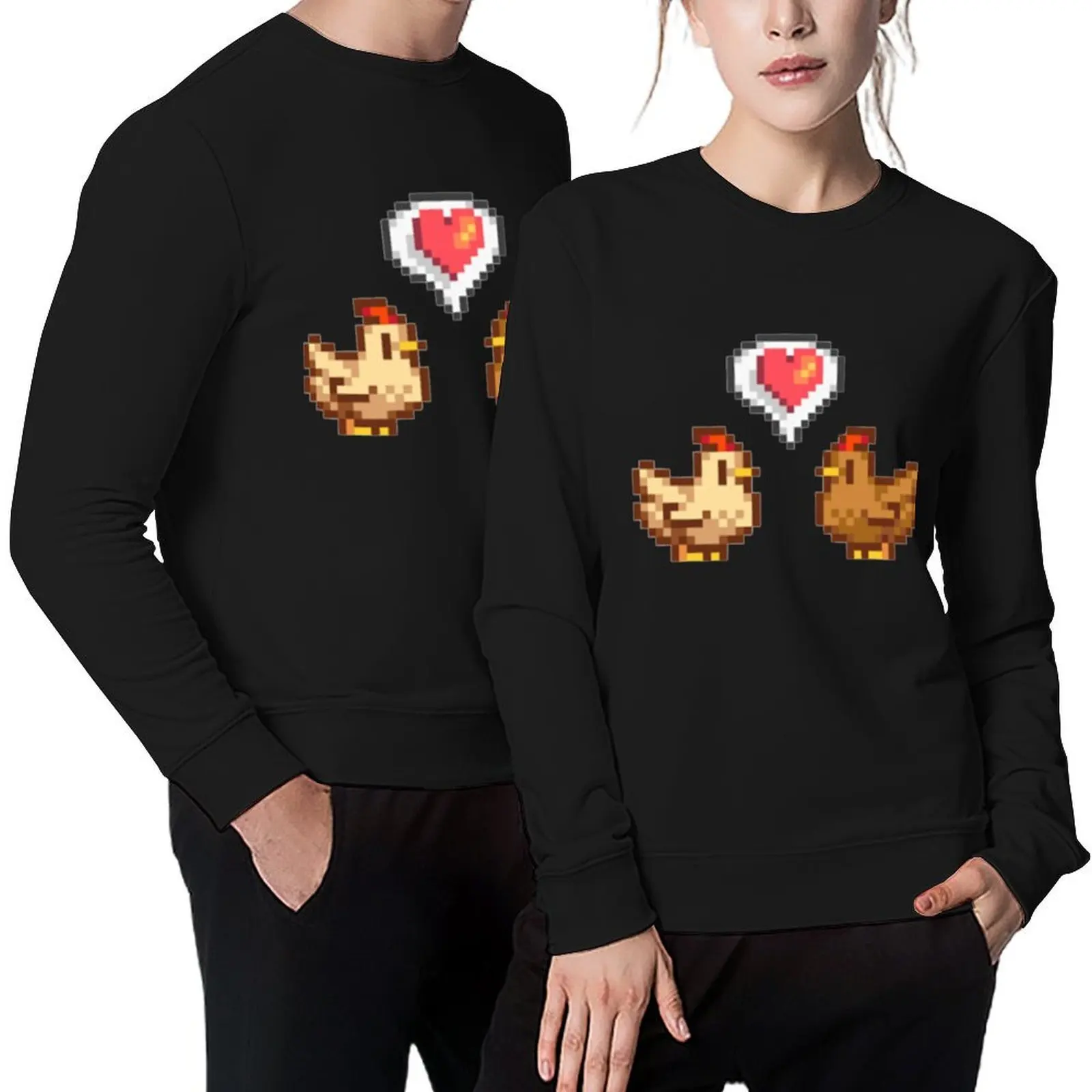 

Stardew Valley Chicken Love Pullover tracksuit men fashion men autumn clothes blouse oversize sweatshirt