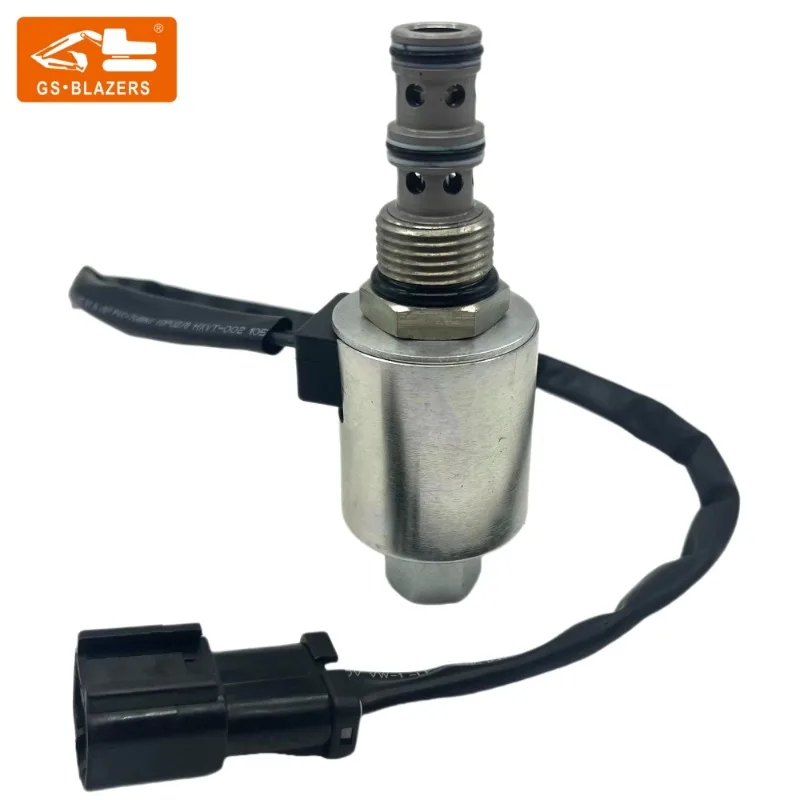 Rotary solenoid valve OEM:20Y-60-11712 for KOMATSU PC200-5 24V High quality excavator accessories solenoid valve