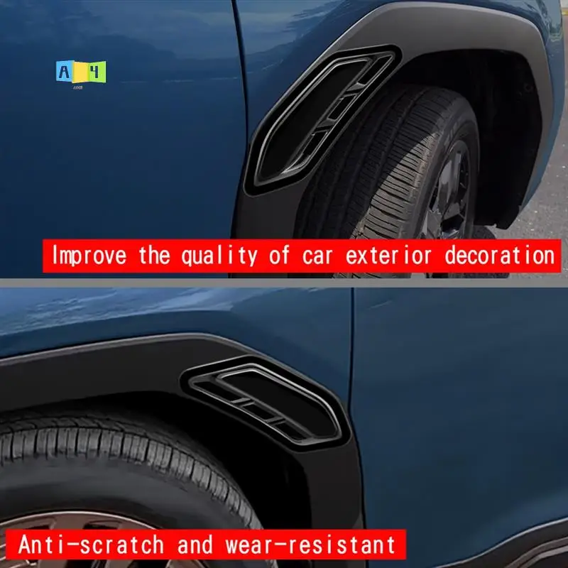 

A04E-Car Side Wing Air Flow Intake Cover Side Fender Trim Frame For Subaru Forester 2025
