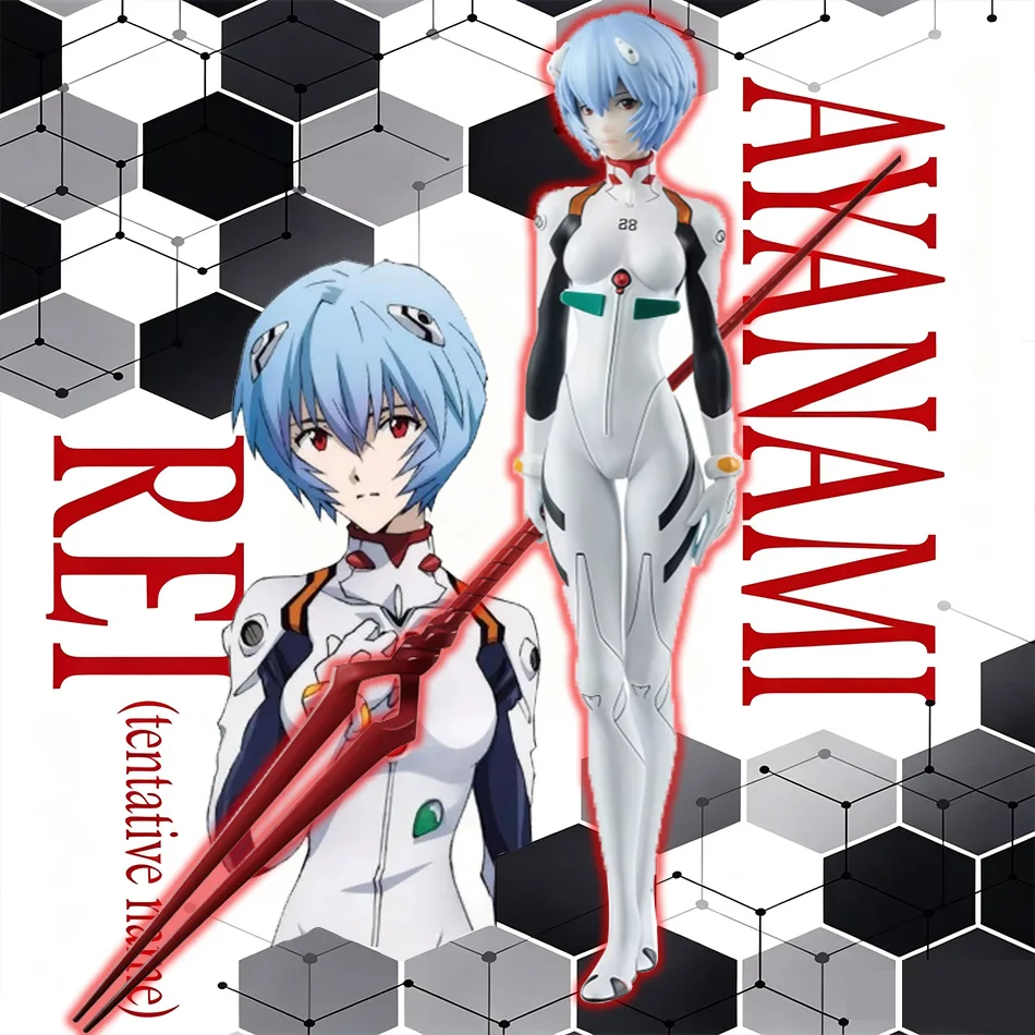 Anime Figure Neon Genesis EVANGELION Eva Ayanami Rei PVC Action Figure Collectible Model Toy
