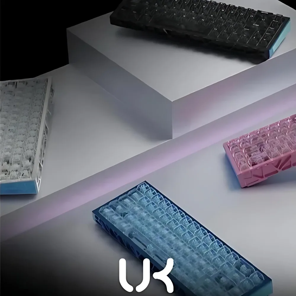 

KBD UK68 Pro Магнитная клавиатура Проводная RGB механическая клавиатура из алюминиевого сплава RT0.01 мм 8000 Гц игровые аксессуары ПК геймер подарки