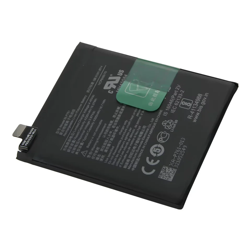 Batería de repuesto premium 2024 para OnePlus 9 9 Pro 8 8T 8 Pro Nord 5G Nord N10 5G Nord N100 BLP761 BLP759 BLP785 BLP827 6