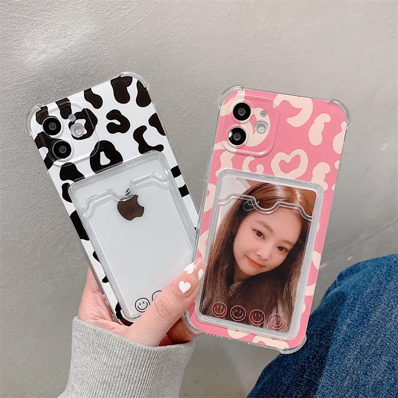 Soft Silicone Wallet Card Holder Phone Case For iPhone 11 15 Case iPhone 16 13 Pro Max 14 Pro 7 8 15 Plus XR XS Max X SE Cover