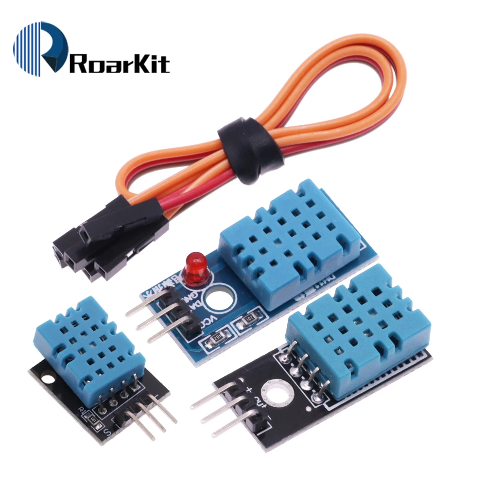 1/5/10PCS Single-Bus Digital Temperature And Humidity Sensor DHT11 Modules KY-015 Electronic Building Blocks For Arduino Diy Kit