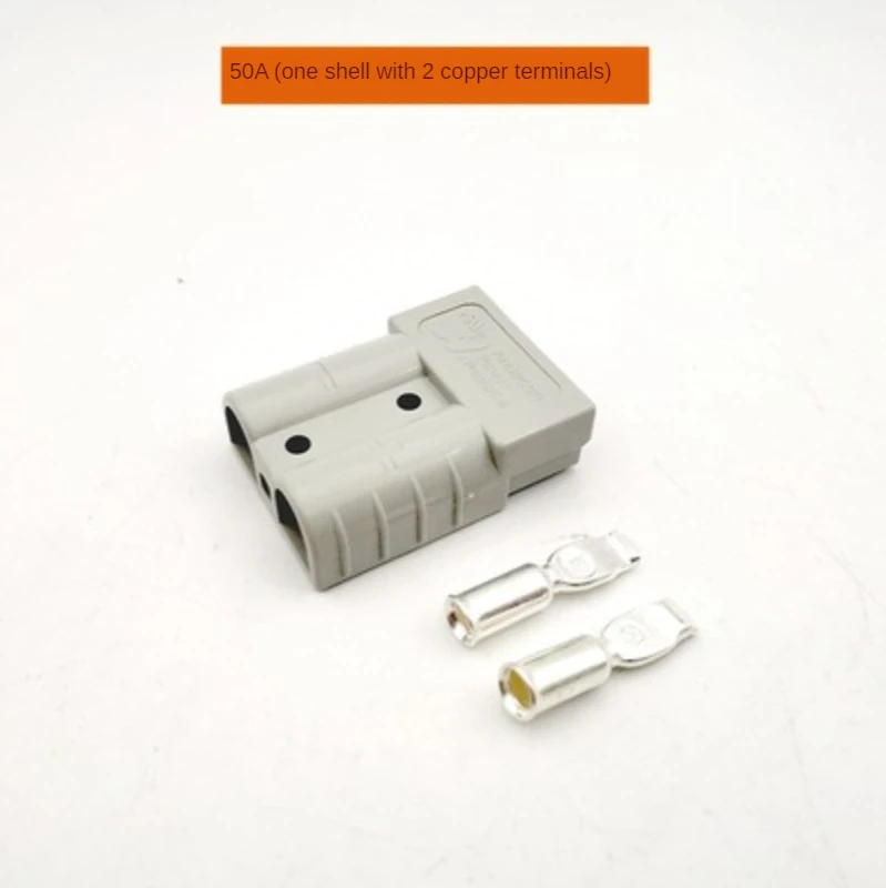 50A 120A 175A 350A 600V Plug Connector Double Pole Copper Contact 12V 24V Lifepo4 Solar Lithium Battery Quickly Connect Plug - Image 2
