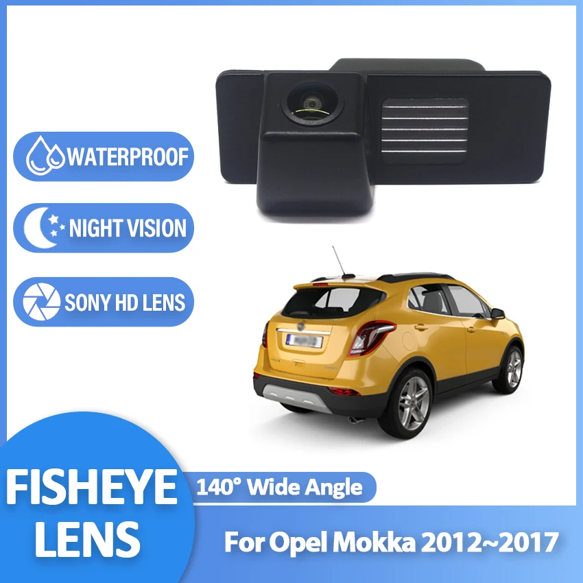 

HD Night Vision For Opel Mokka 2012 2013 2014 2015 2016 2017 Vehicle Rear View Reverse Camera Waterproof high quality RCA