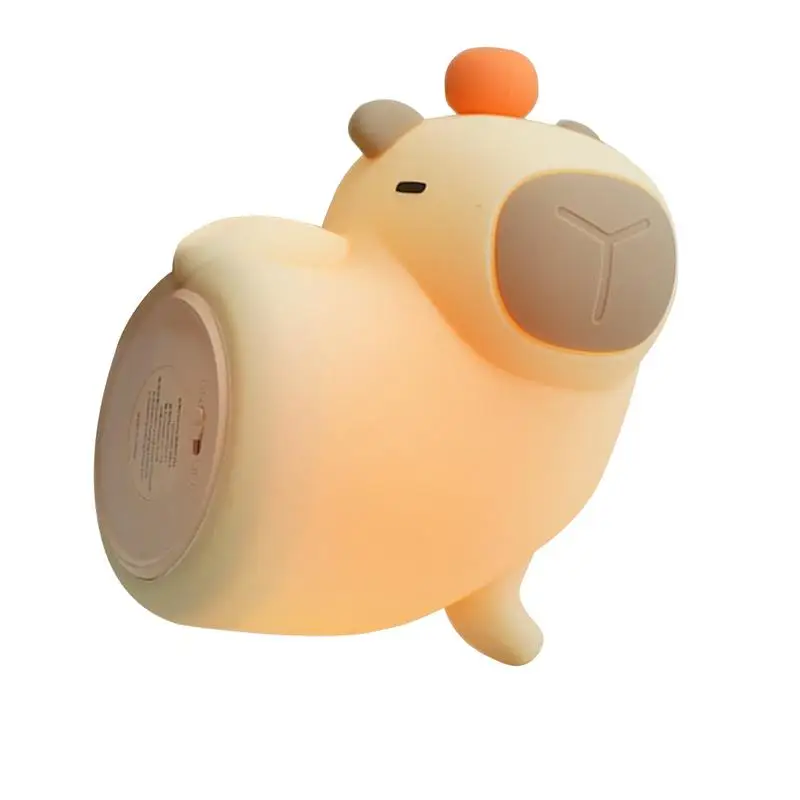 

Capybara Light Rechargeable Silicone Table Lamp Cute Lamp Cartoon Light For Bedroom Living Room Kids Room Nightstand