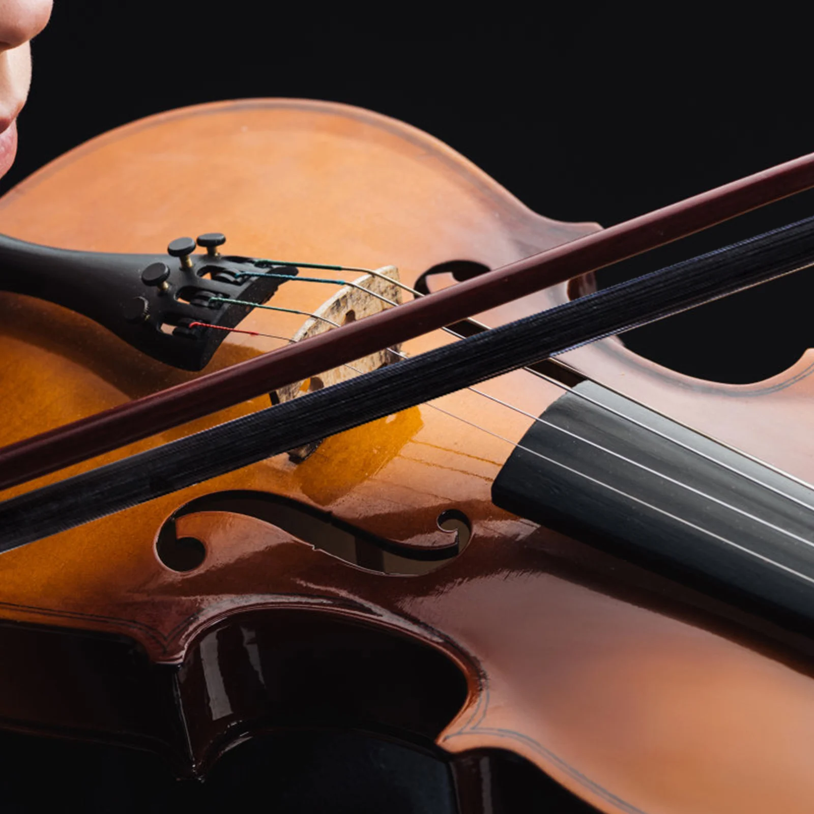 

Cello Bow Great Practice Violoncello Ponytail Replacement Hair Accessories Cello Supply