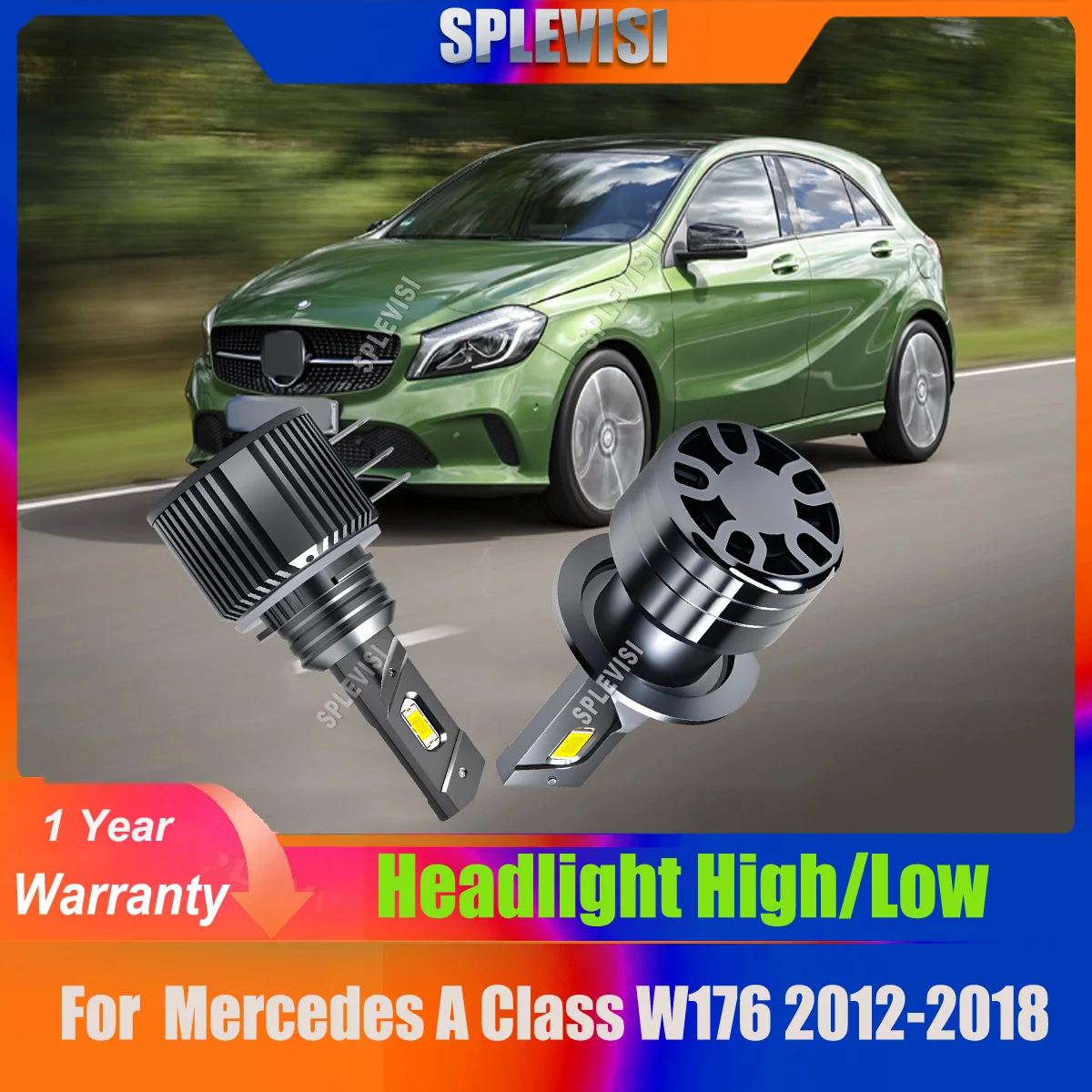 

Led DRL Headlight Xenon White Light Bulbs 12v Canbus Ready No Error For Mercedes A Class W176 2012 2013 2014 2015 2016 2017 2018