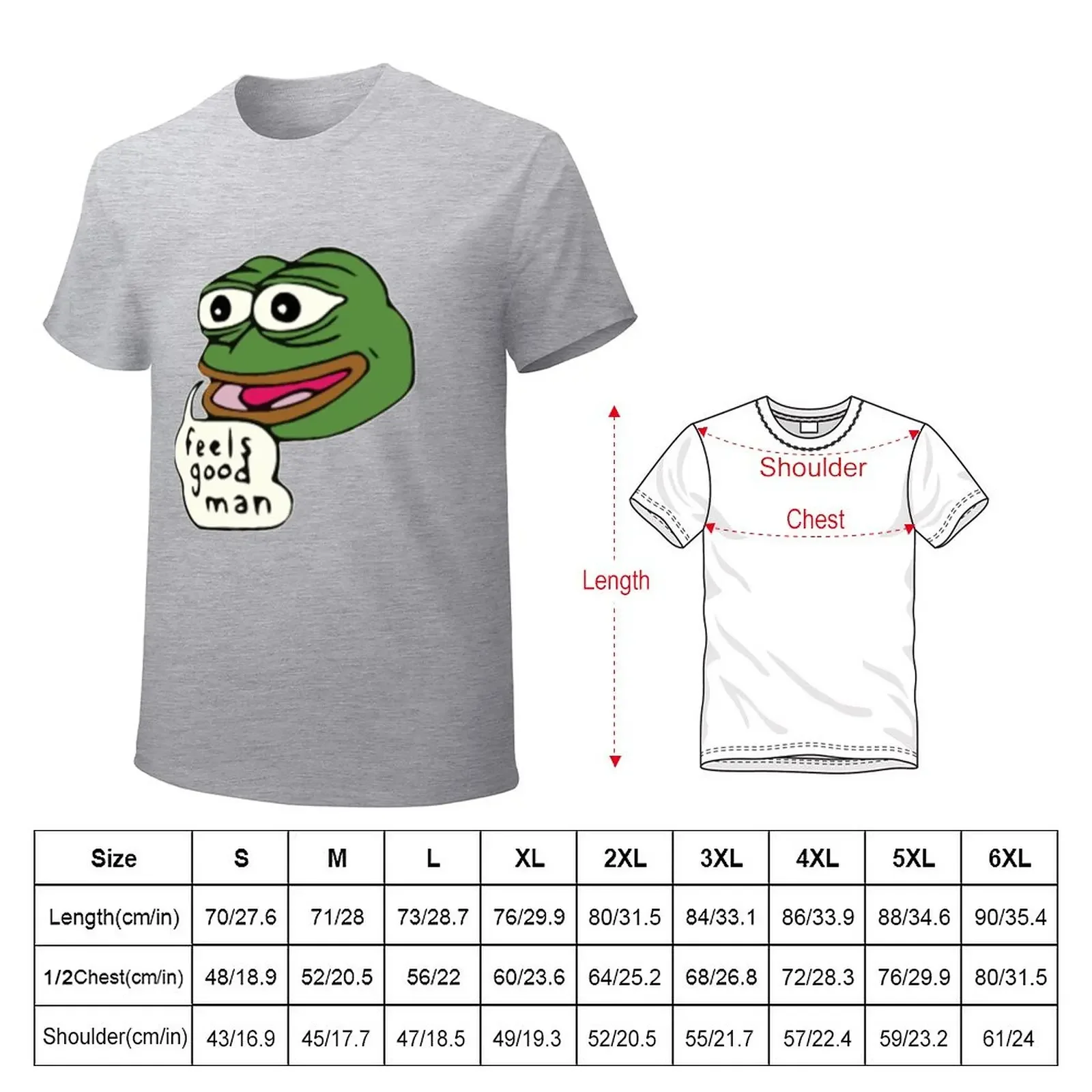 Feels Good Man T-Shirt quick-drying anime clothes sweat Men's t-shirts