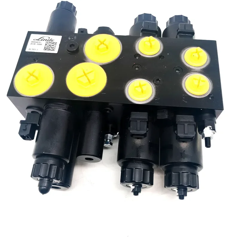 0009445701 Linde Multi-Way Hydraulic Control Valve Assembly for Linde 1293 Series E20 E20B Electric Counterbalance Forklift