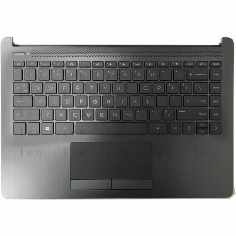 

UU For HP 14-CF 14-DF 14-DK Upper Palmrest Non-Backlit Keyboard Trackpad L24818-001