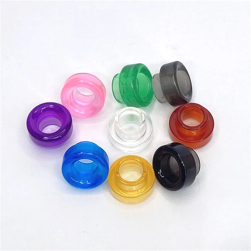 1PC 810 Resin Drip Tip Without O-Rings Wide Bore Straw Joint