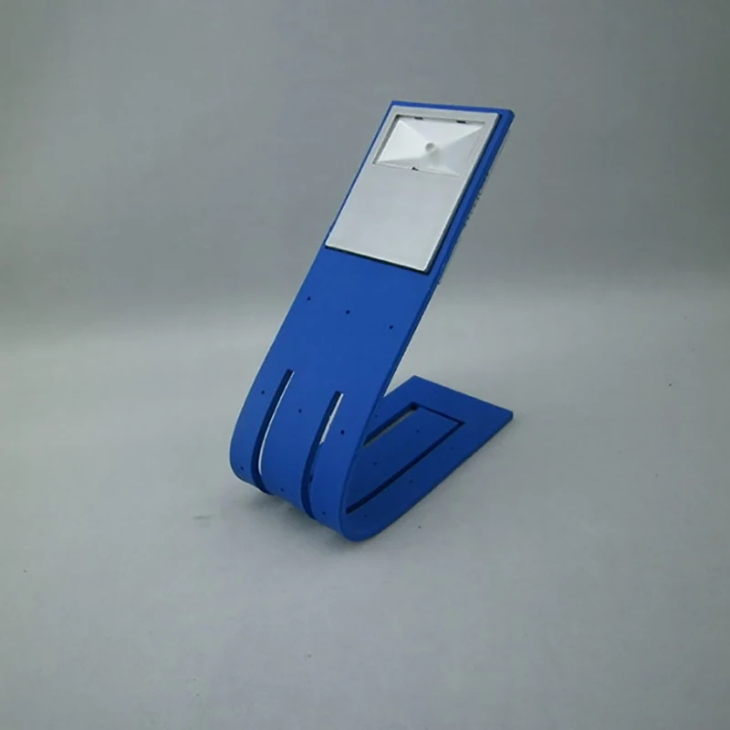 Lampe LED pliable multifonctionnelle pour chambre d'enfant, marque-page, éclairage de lecture de bureau, lecteur portable, lumières fines, TPR + ABS