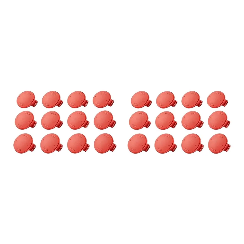 48V Trimmer Part Red 125-8285 Spool Cap Robust Plastic Construction Secure Fit Design Easy Installation Process
