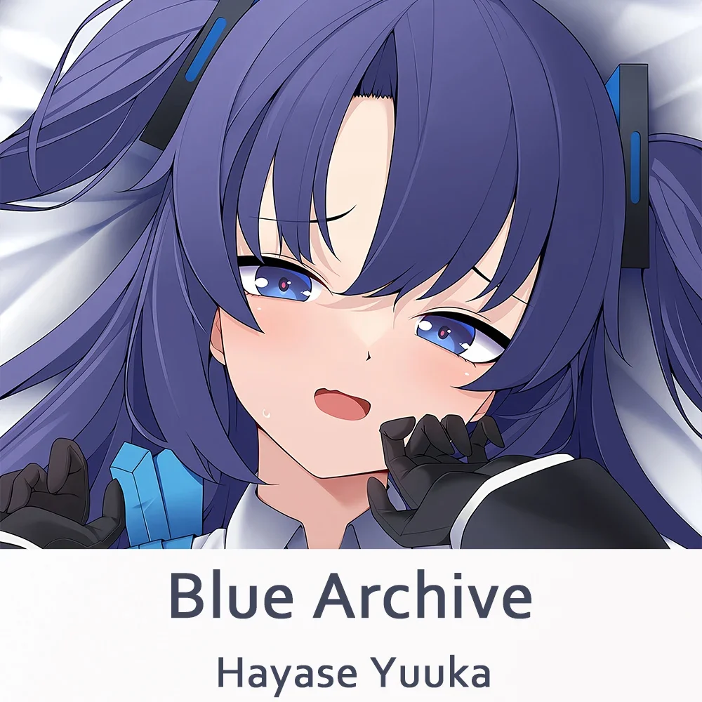 

Аниме Синий архив Hayase Yuuka Dakimakura подушка на все тело искусственная Обложка японская подушка