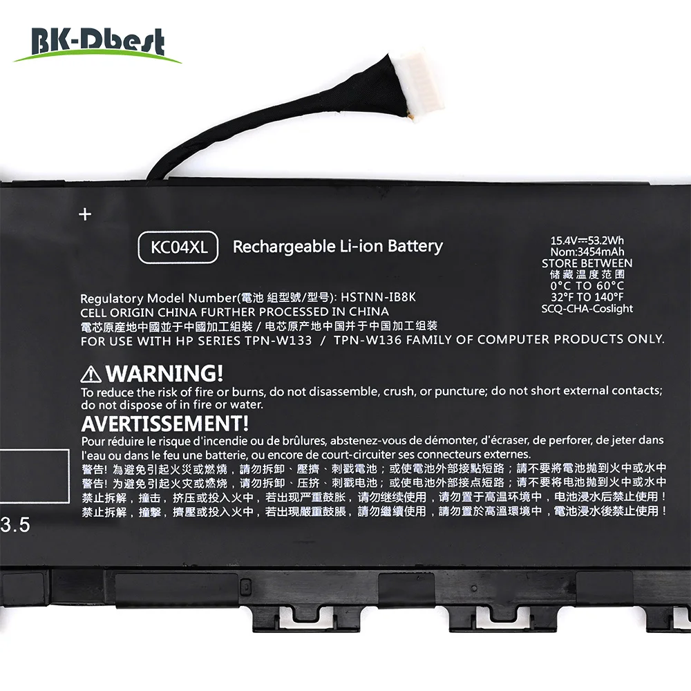 BK-Dbest KC04XL KC04 Laptop Battery for HP Envy X360 13-AG 13M-AQ 13-AH 13-AR 13-AR0000AU 13-AR0097AU 13-AR0601NG