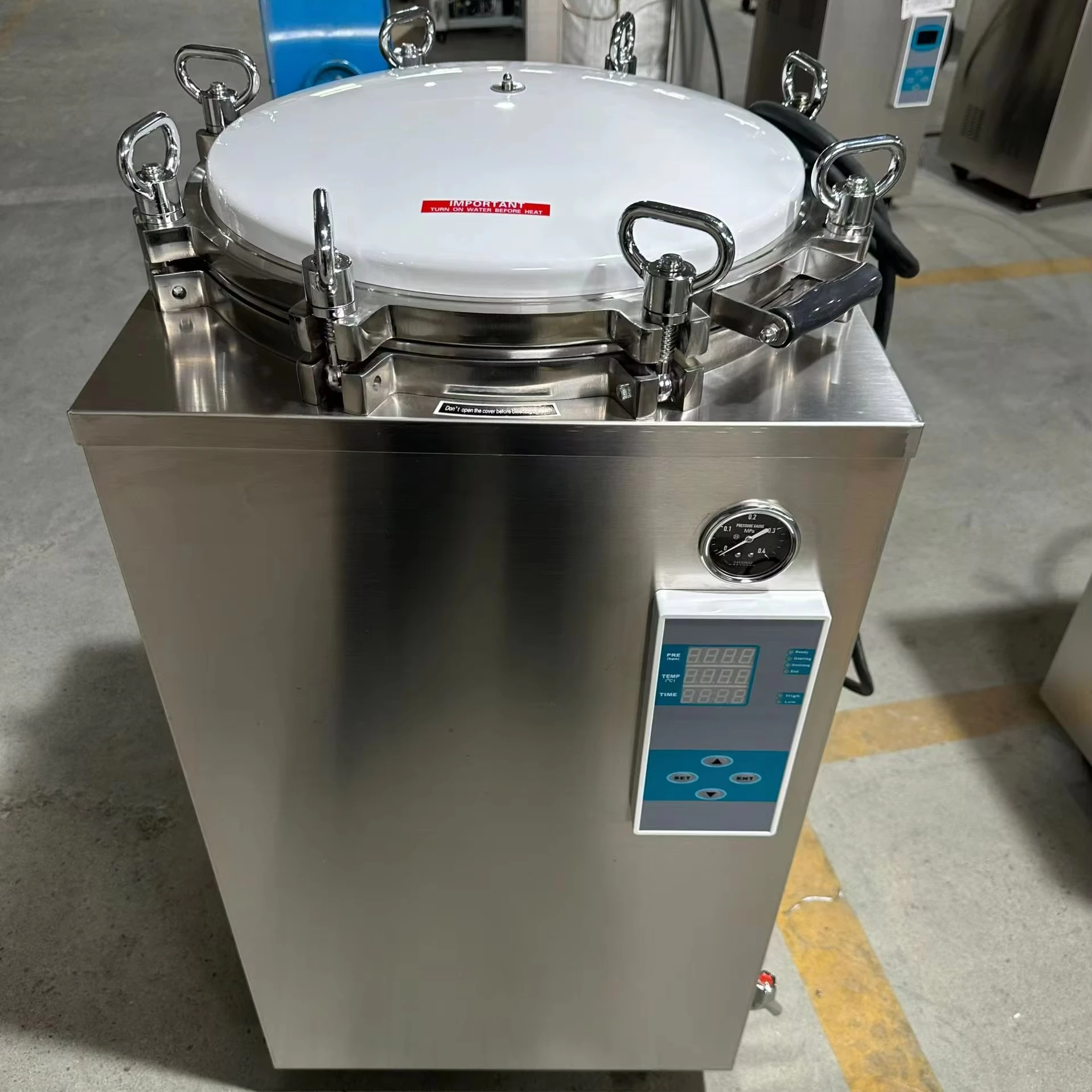 

Professional 75L Vertical Autoclave Mushroom Sterilizing Machine Sterilizers For Hospital And Food