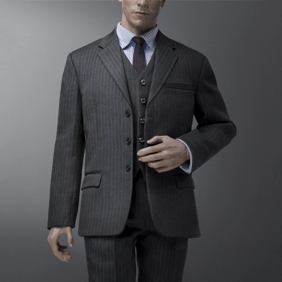 

In Stock POPTOYS X33 1/6 Male Business Suits Soldier Haute Couture Clothes Model Fit 12'' Action Figure Body Dolls