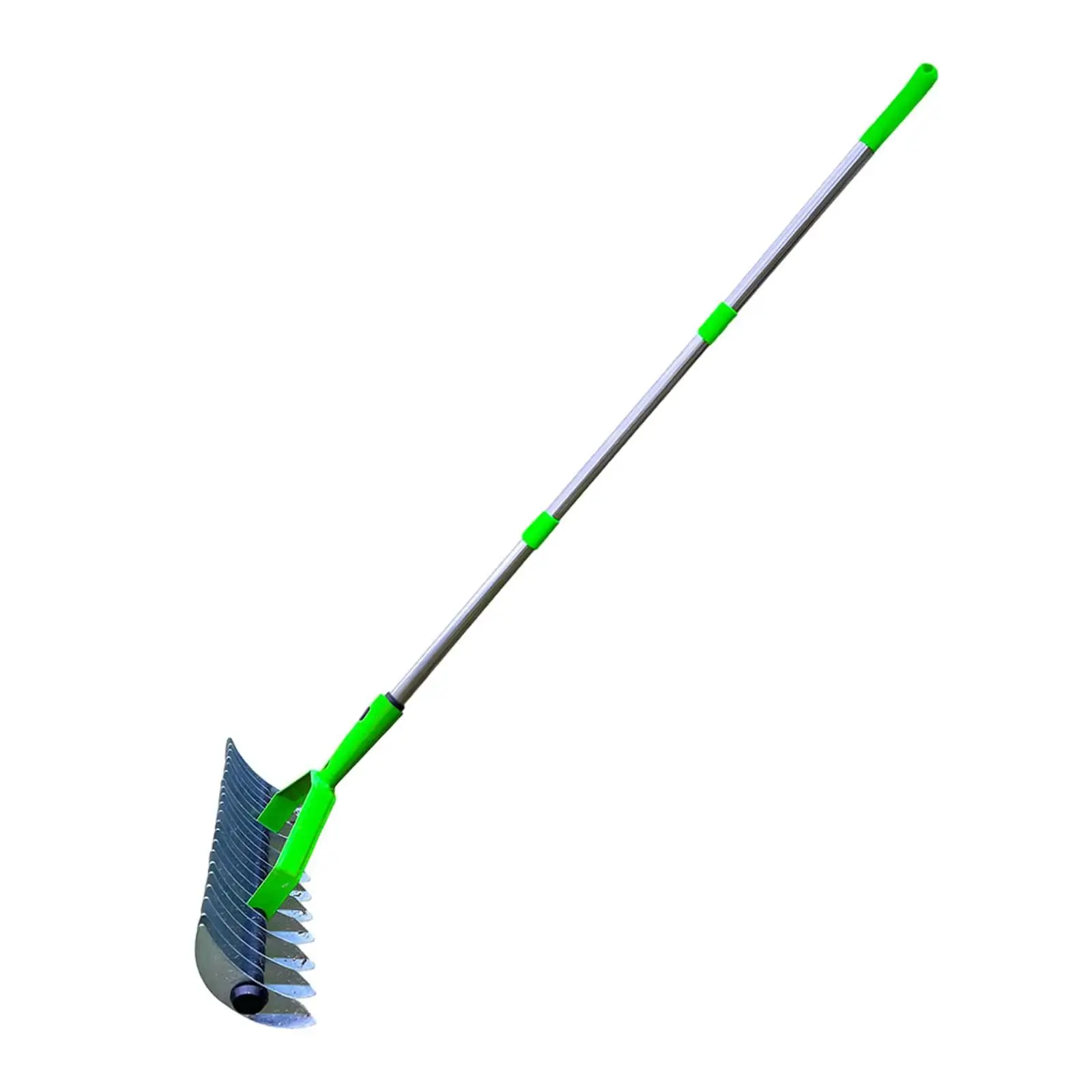 Lawn Thatching Rake Scarifying Rake Garden Descaling Rake with Curved Steel