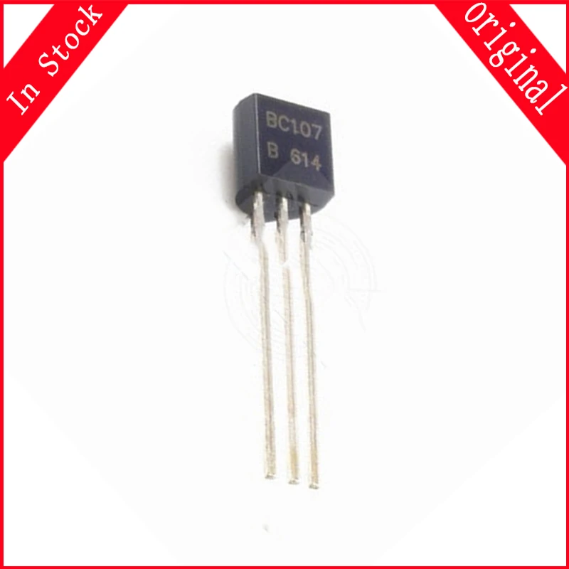 10pcs/lot Original BC107 TO92 Transistor TO-92 BC107B TO-92 In Stock