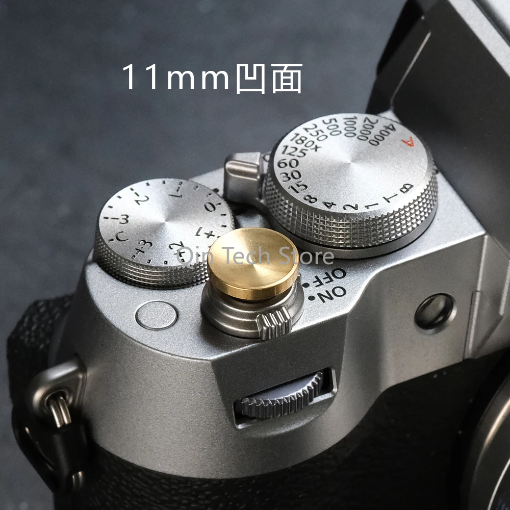 Kamera Hot Shoe Tembaga Sekrup Tombol Rana Rilis Cepat untuk Fuji XPRO3 XT5 X100V X100VI XT30 XT50 XM5 X100VI (Bukan Jenis Lem)