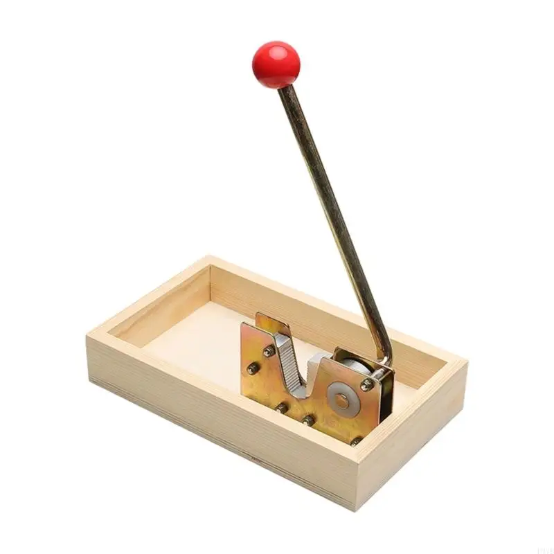 

Практичные щелкунчики для грецких орехов макадамии с эргономичной деревянной ручкой, прочный металлический шелушитель, кухонный