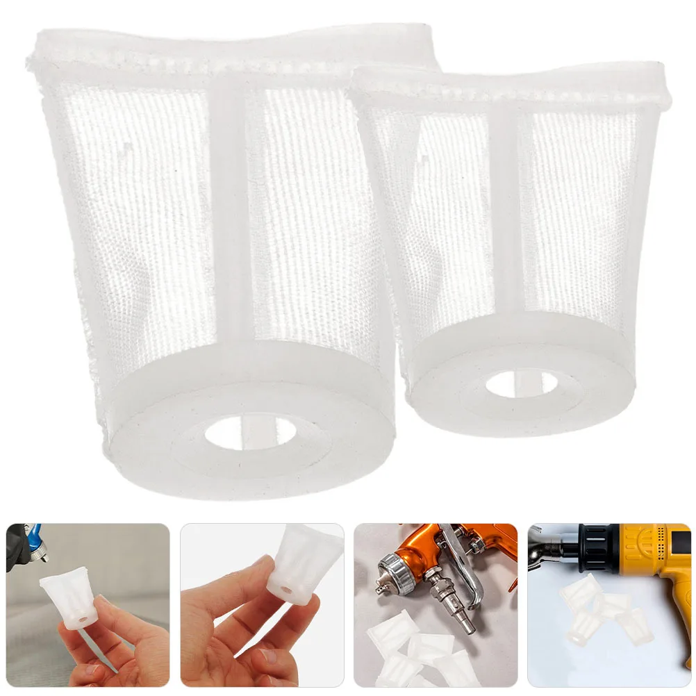 10Pcs 120 Mesh Filters Sprayer Parts Smooth Even Finish Versatile Compatibility DIY Paint Jobs 120 Mesh Paint Sprayer Filter
