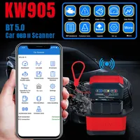 KONNWEI KW905 Bluetooth 5.0 OBD2 Scanner - Wireless Car Diagnostic Tool for Universal OBDII Vehicles