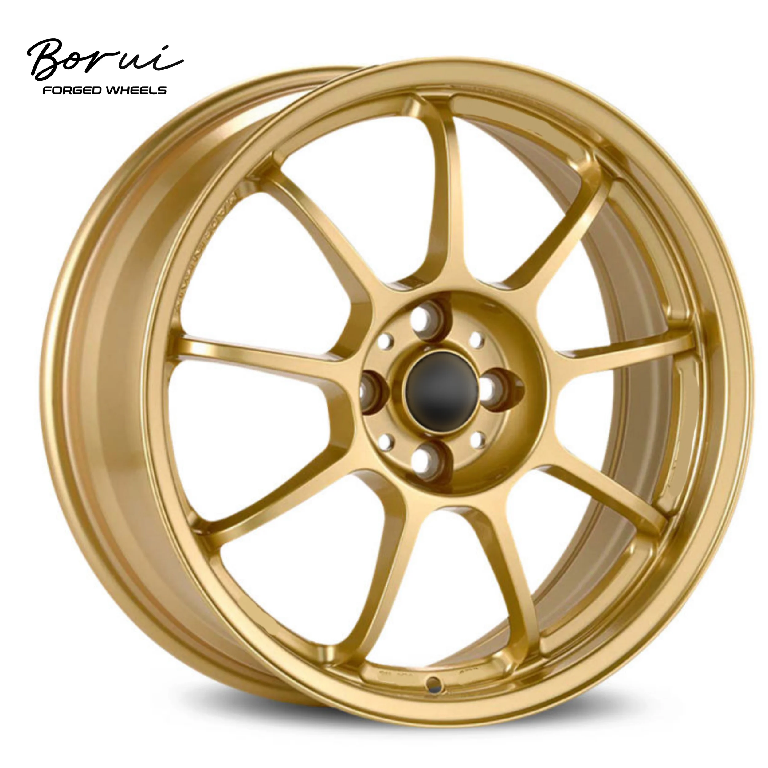 

Borui Forged Wheel New 19 Inch Bronze Sport Car Alloy Wheels 5x112 5x115 Forged Aluminum 100mm PCD 20mm ET