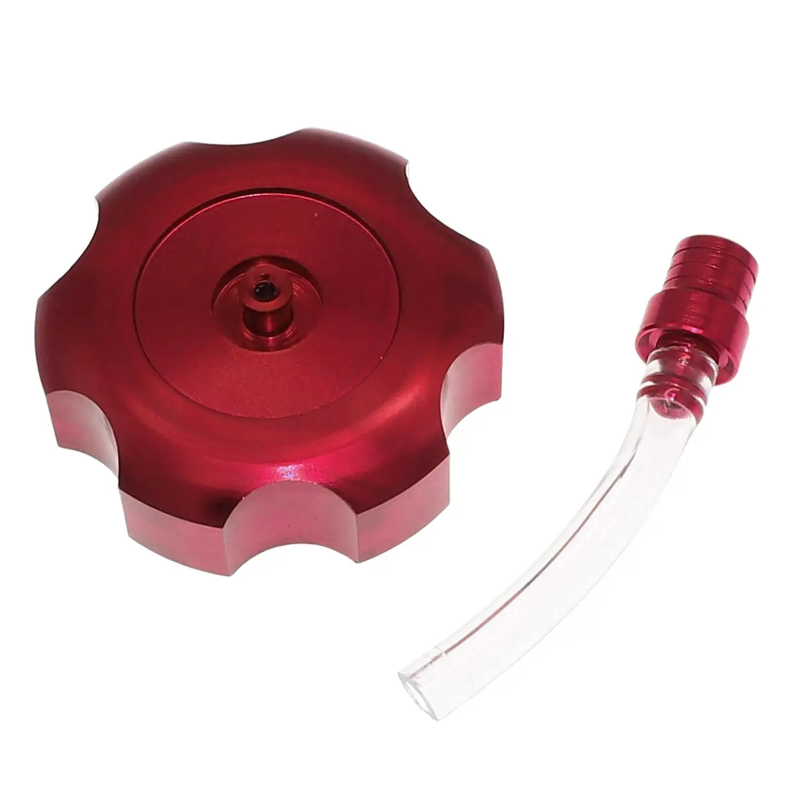 Universal Aluminum Fuel Tank Caps Vent Valve CNC Machined Dirt Bike Parts Foot Wheelie for ATV Tire Air Pressure Meter Usage