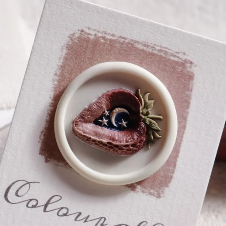 

Милый штамп-печать с медной головкой в виде тюльпана и розы, серия «День святого Валентина», для гравировки, почтовый штамп, игрушка, культурный сувенир