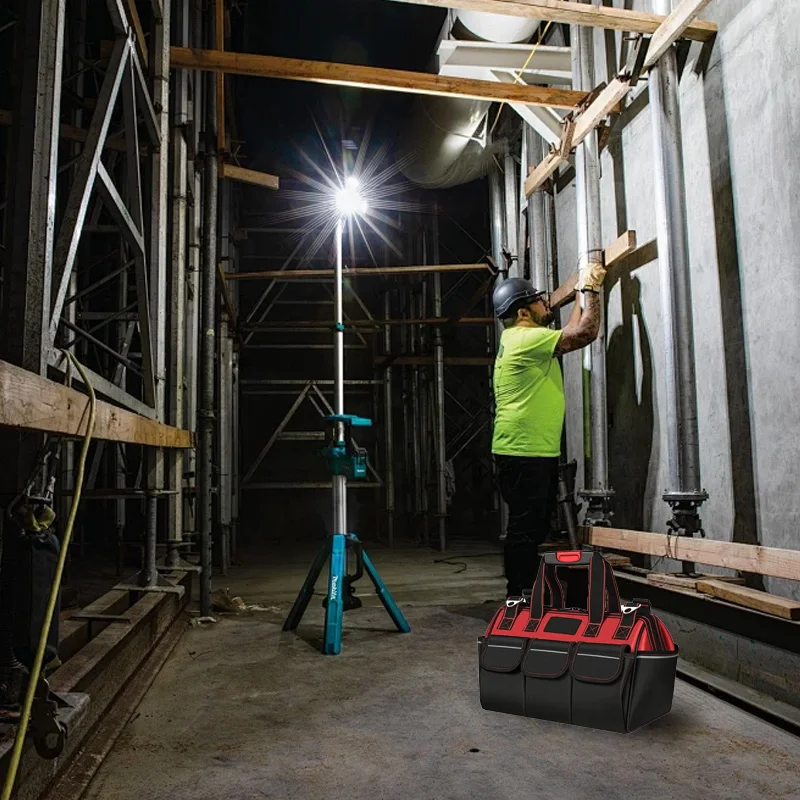 Multifunctional Tool Bag Oxford Canvas Multi-pocket Storage Household Multifunctional Electrician Special Wear Resistant Workbox