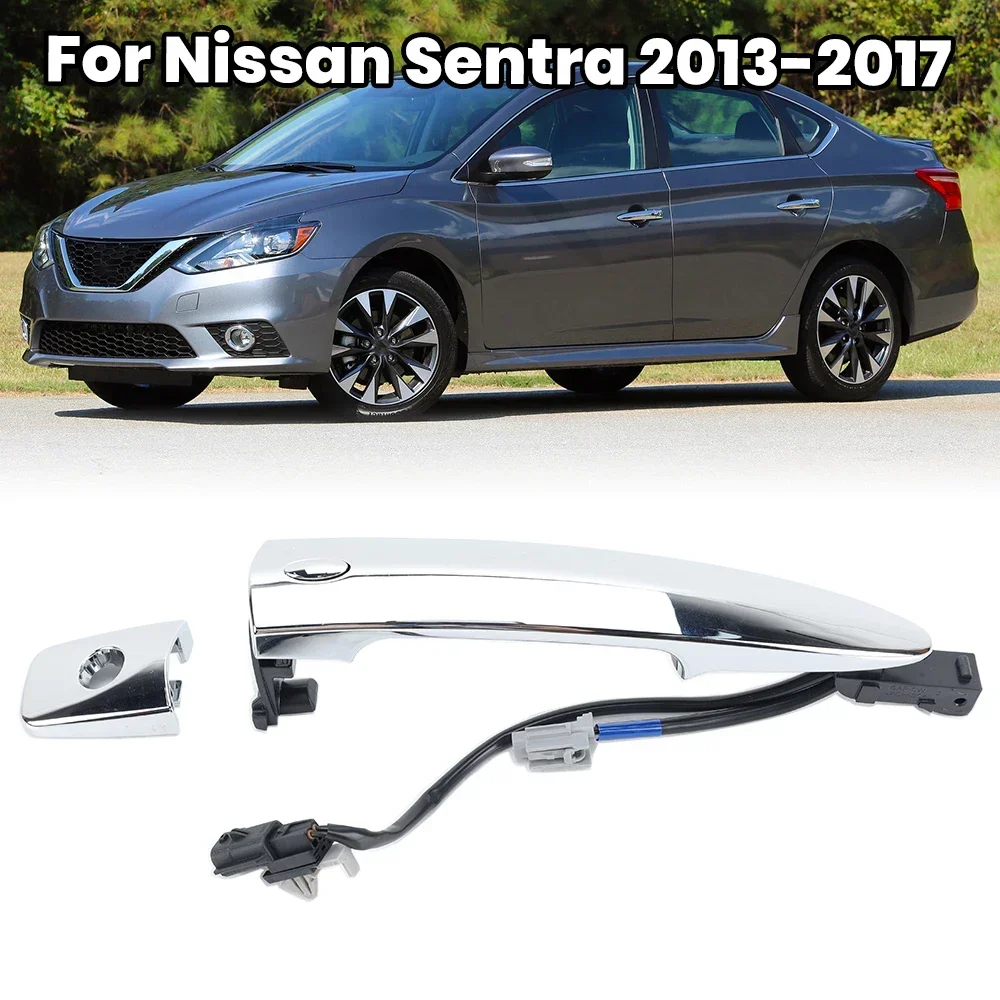 806409N00A Exterior Door HandleWith Inductance Small Cap Hole Front Left Driver for Nissan Sentra 2013-2017Car Accessories